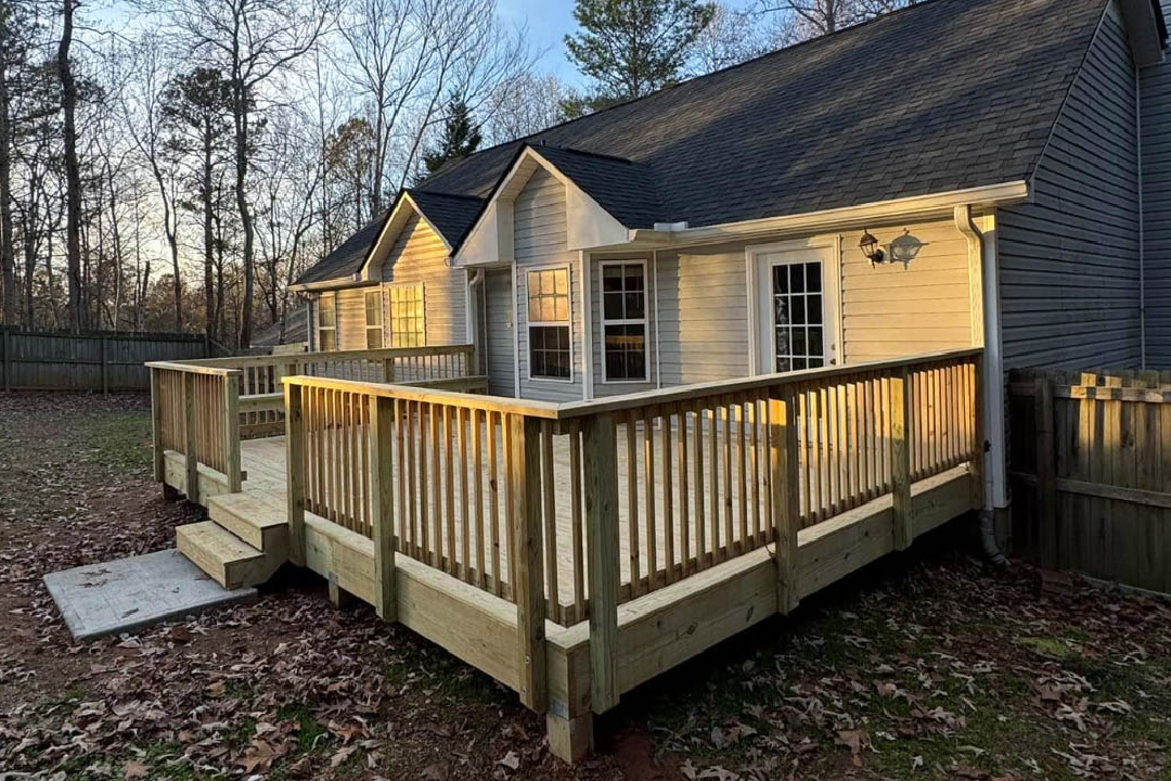 Replacement Wooden Deck