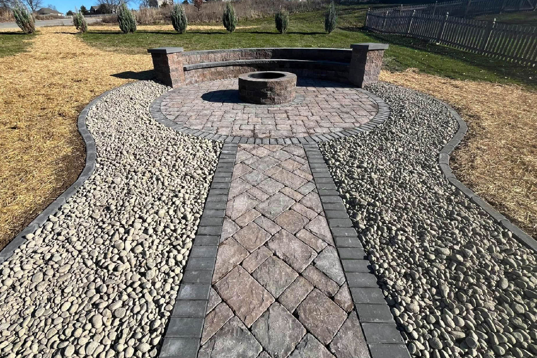 Paver Brick Firepit