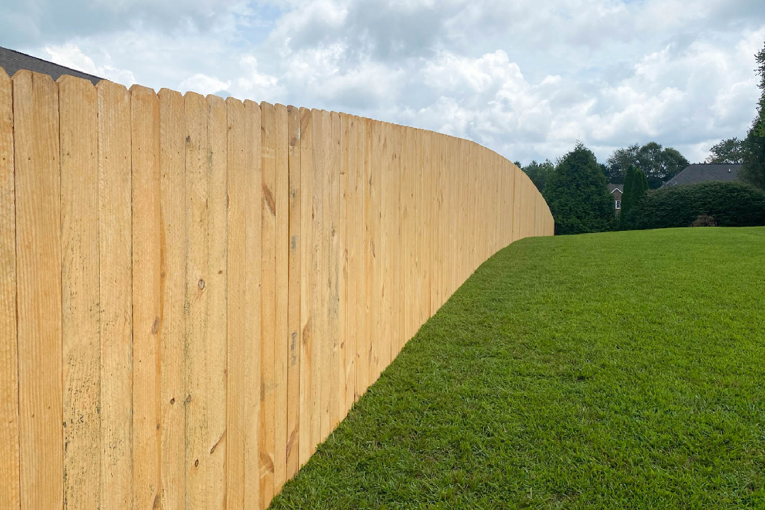 New Wooden Fence