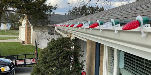 Christmas Light Installation