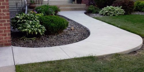 Concrete Walkway
