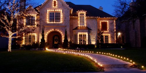 Christmas Light Installation